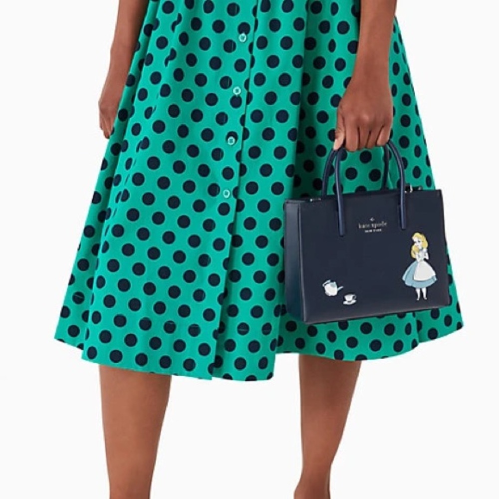 Kate Spade x Disney Alice in Wonderland Shopper Crossbody Bag - Picture 2 of 6